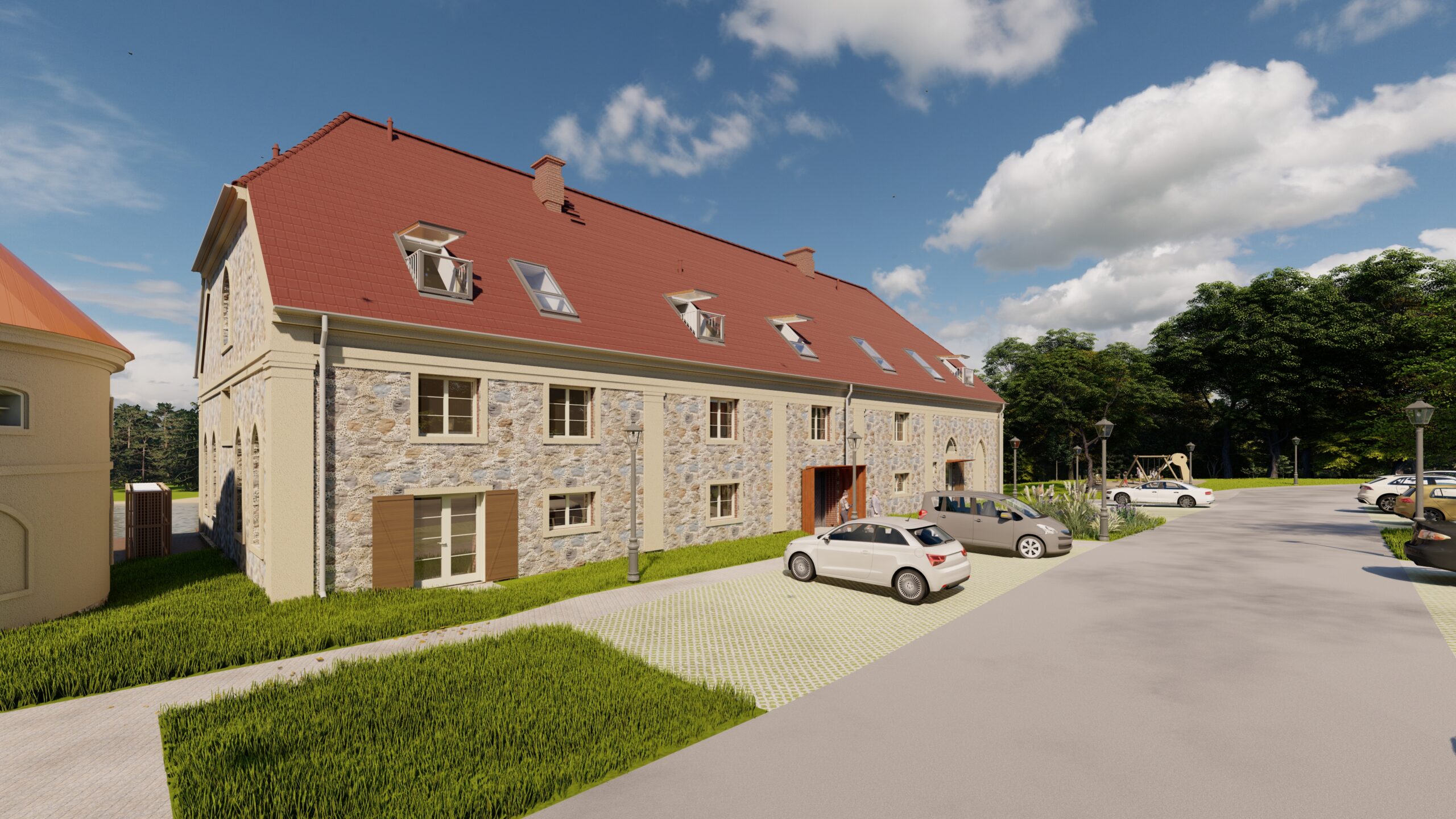 Mõisaköögi tee 6, endine teenijatemaja, Kaagvere