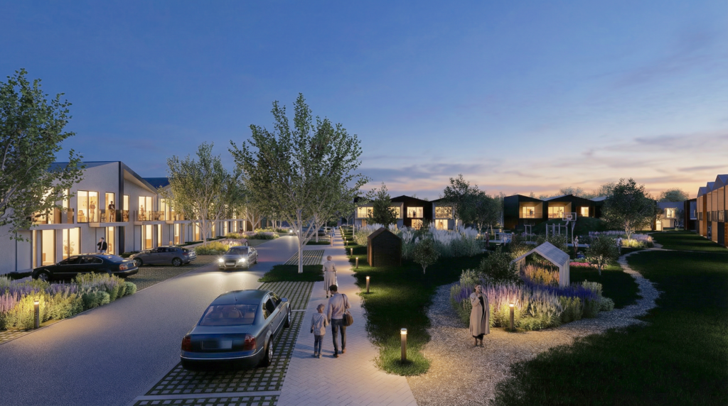 Uus elamukvartal parkidega